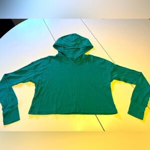 Green Women's Hoodie Top